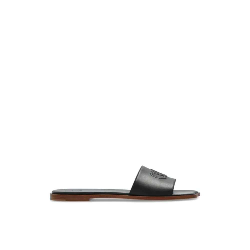 DAMES Chloé Bloem teenslippers