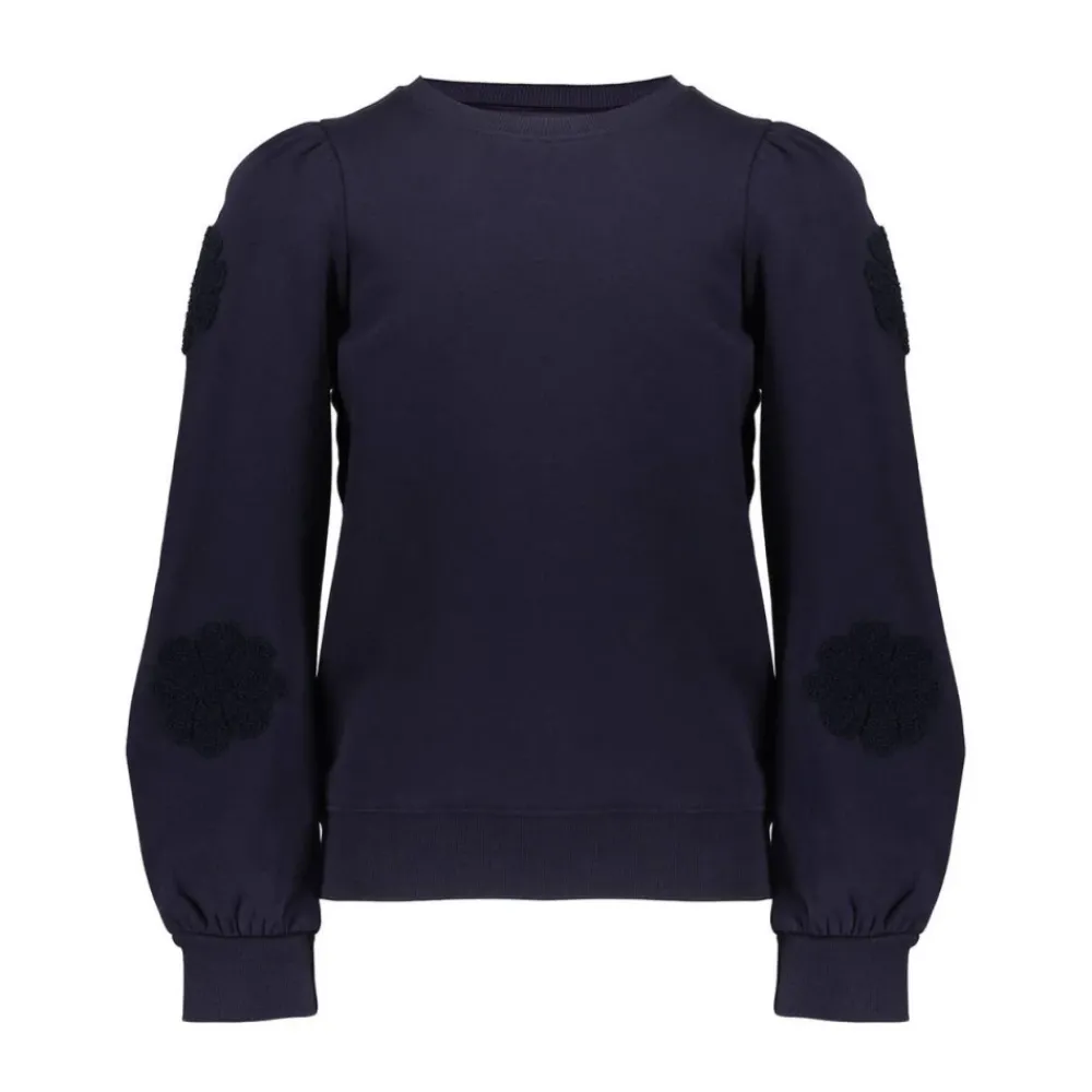 Geisha Bloemenmouw Sweater