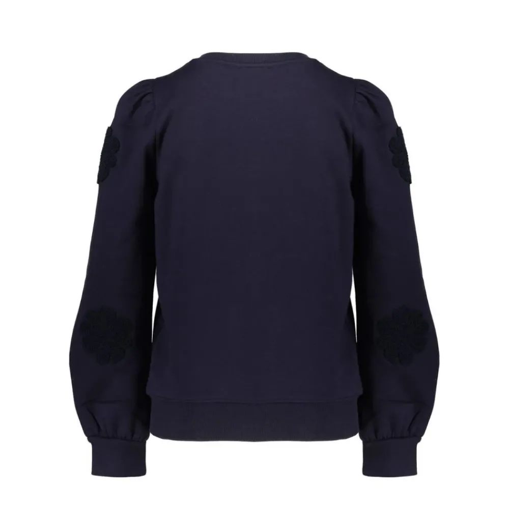 Geisha Bloemenmouw Sweater