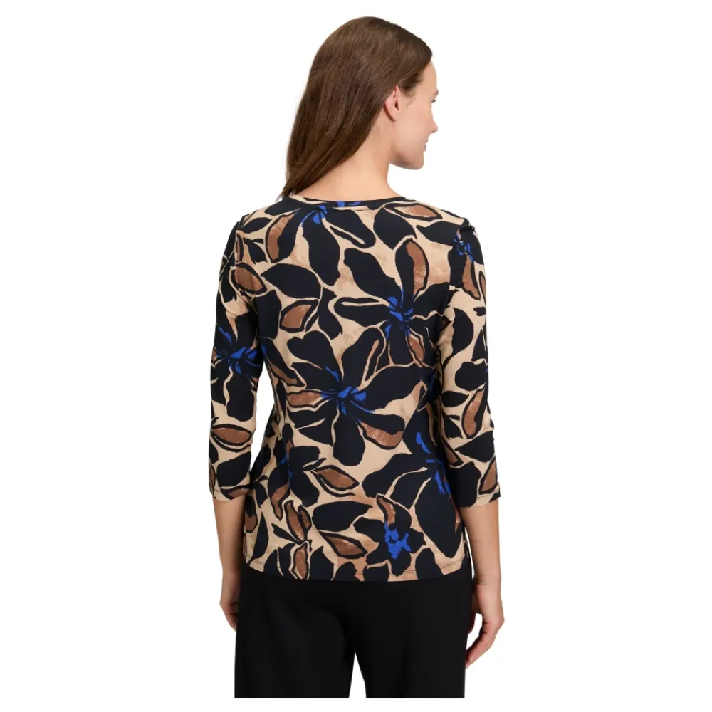DAMES Betty Barclay Bloemenprint Basic Shirt