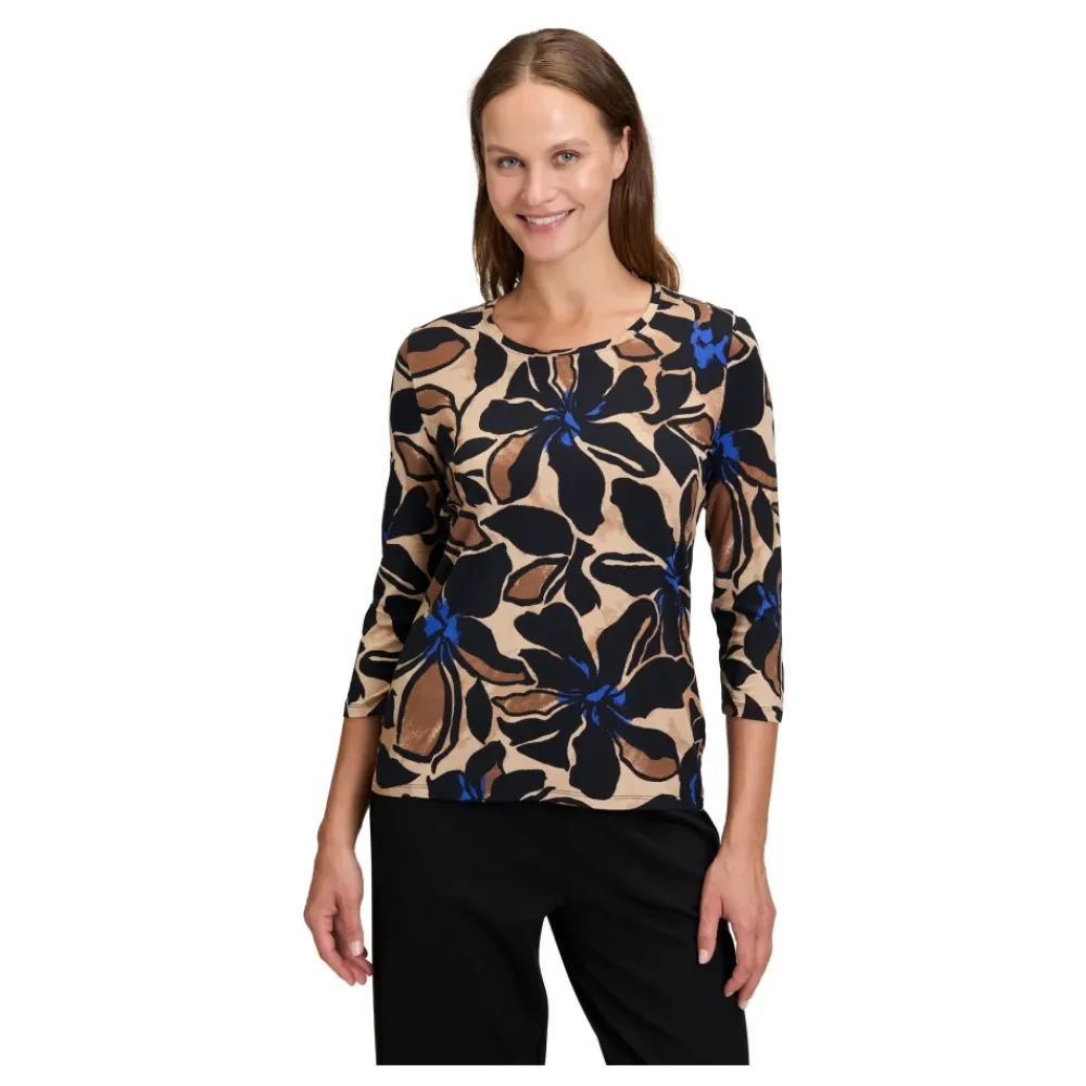 DAMES Betty Barclay Bloemenprint Basic Shirt