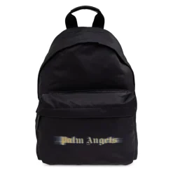 Palm Angels Tassen^Blurred Logo Big Backpack