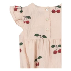 Konges Sløjd Bodysuits & Sets^Body met kersenpatroon