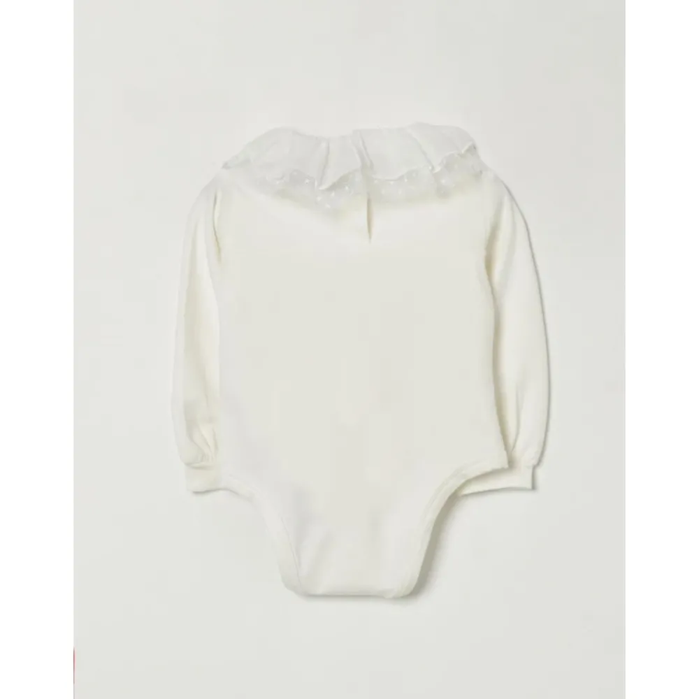 Monnalisa Bodysuits & Sets^Bodysuit met Volantkraag