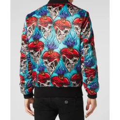 Heren Philipp Plein Jassen^Bomber Tattoo