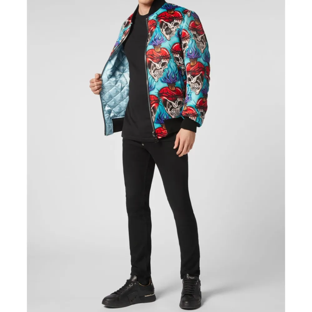 Heren Philipp Plein Jassen^Bomber Tattoo
