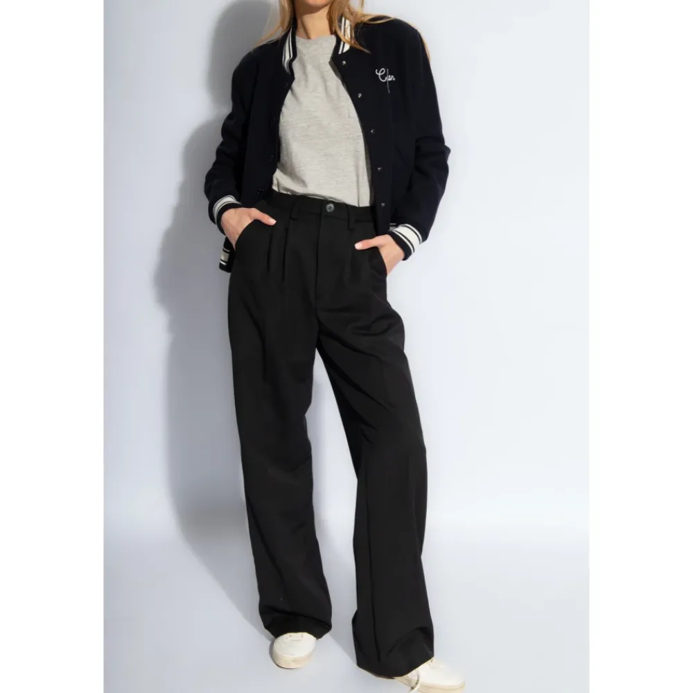 DAMES Golden Goose Bomberjack met contrasterende details