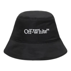 Heren Off White Hoeden^Bookish Bucket Hat
