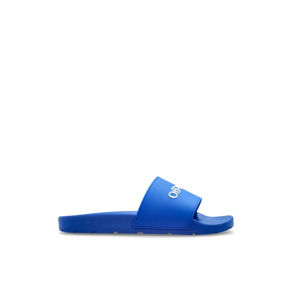 Heren Off White Bookish Slides