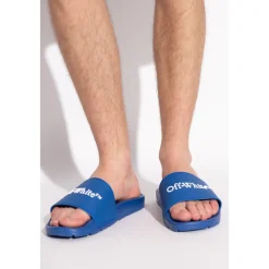 Heren Off White Bookish Slides