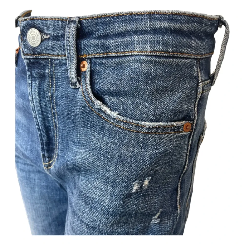 DAMES Denham Jeans^Bootcut Stretch Denim Jeans Mid Blue