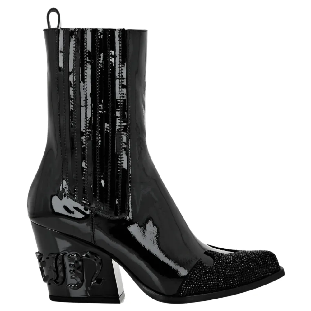 DAMES Philipp Plein Boots Mid Flat Gothic