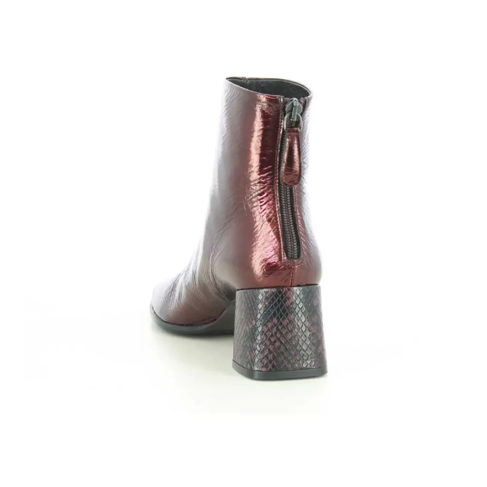 DAMES Zinda Bordeaux Damesschoenen Elegant Stijl