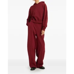 DAMES ROTATE Birger Christensen Broeken^Bordeaux Katoenen Broek AW25