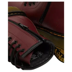 Dr. Martens Laarzen^Bordeaux leren enkelboots