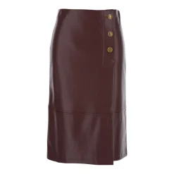 DAMES Twinset Rokken^Bordeaux Rok GONNA