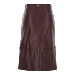 DAMES Twinset Rokken^Bordeaux Rok GONNA