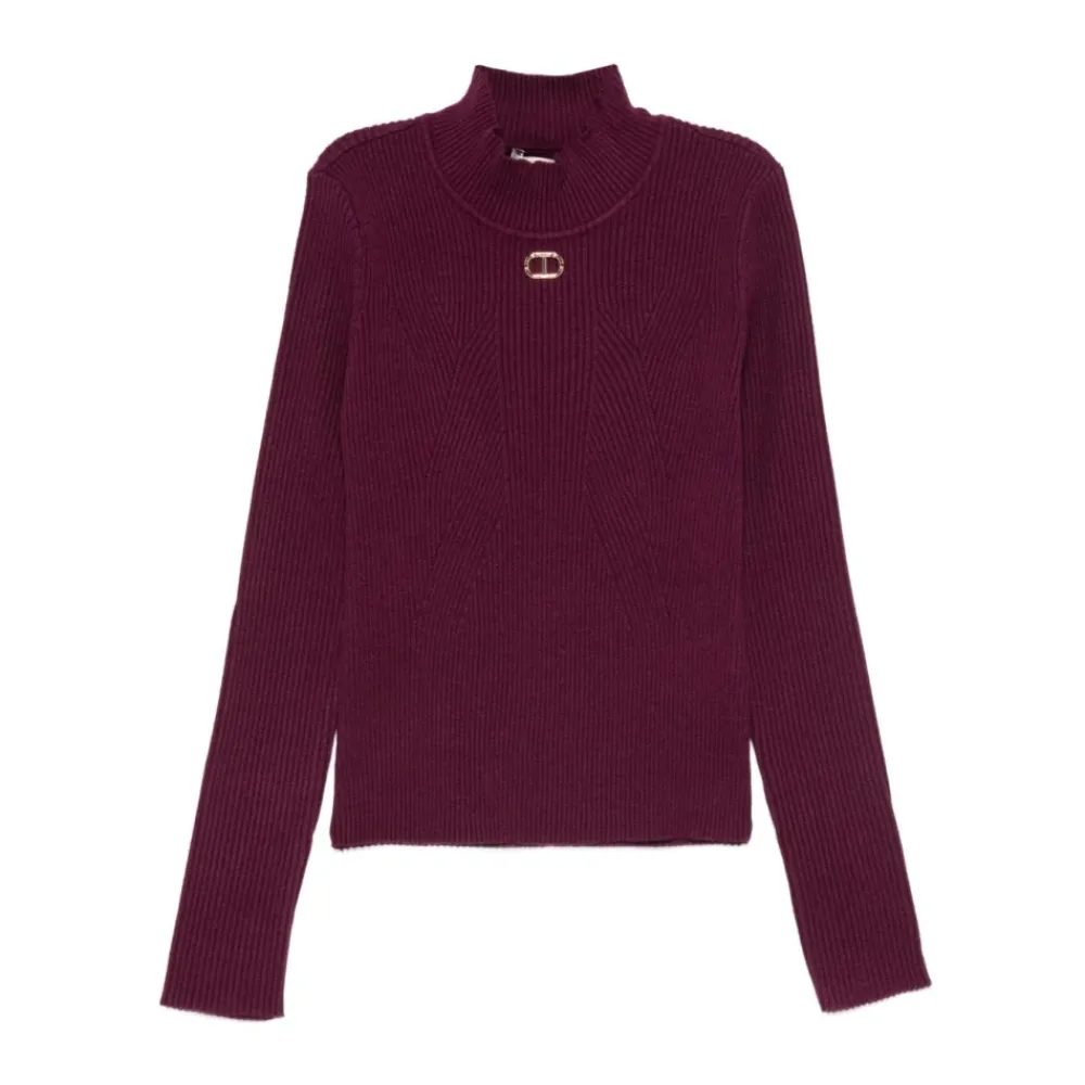 Twinset Bovenkleding^Bordeaux Sweaters Set