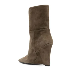 DAMES Alevi Milano Bos Suède Sleehak Instaplaarzen