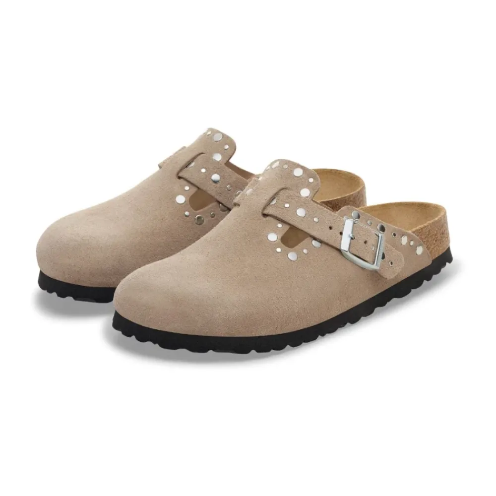 DAMES Birkenstock Boston Rivets Smalle Pasvorm