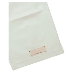 Elisabetta Franchi Broeken & Jeans^Boter-gekleurde hoge taille broek met uitlopende pijpen