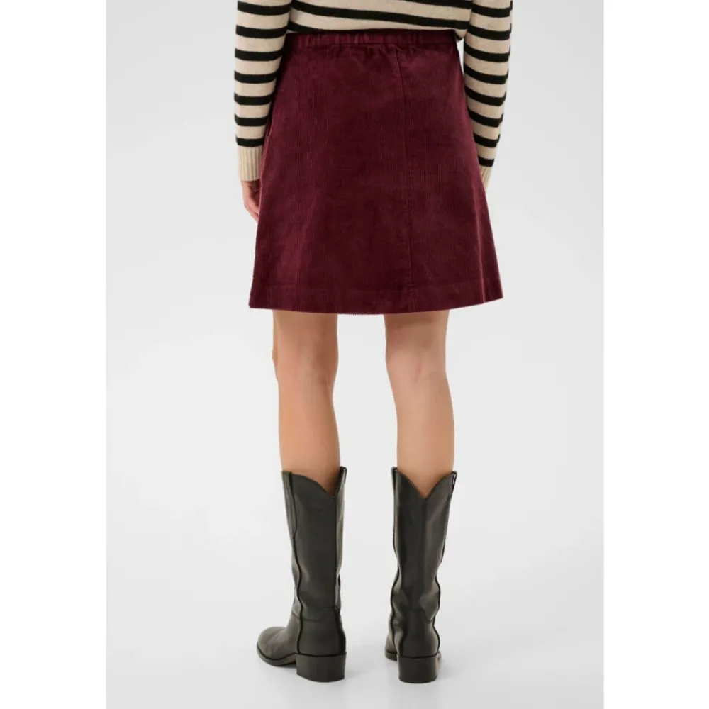 DAMES Part Two Rokken^Bourgondische Rok Lingspw Sk Rok