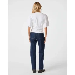 DAMES Neo Noir Boxy Tee met Taille Detail