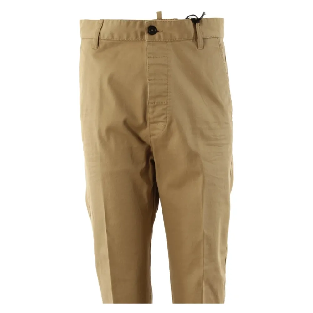Heren Dsquared2 Broeken^Brad Fit Chino`s