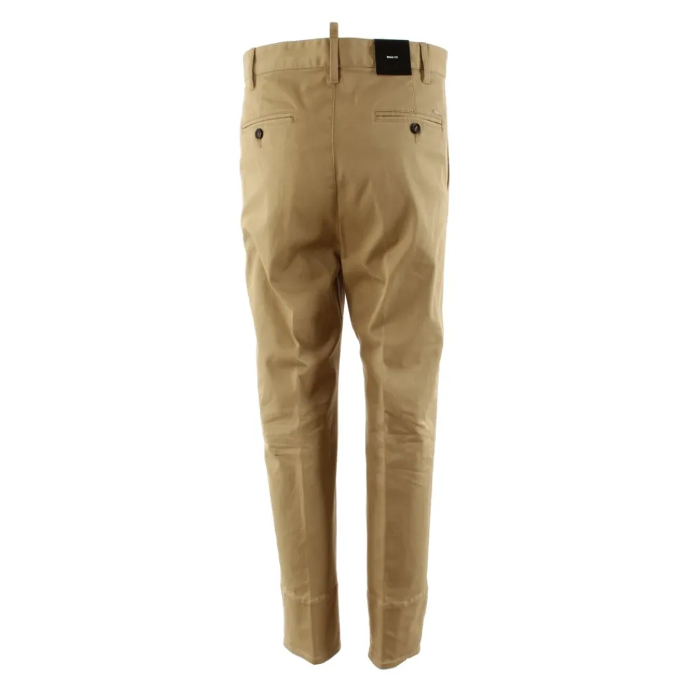 Heren Dsquared2 Broeken^Brad Fit Chino`s