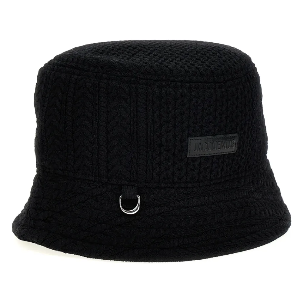 DAMES Jacquemus Braided Le Bob Belo Bucket Hat