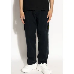 Heren Stone Island Broeken^Broek met zakken