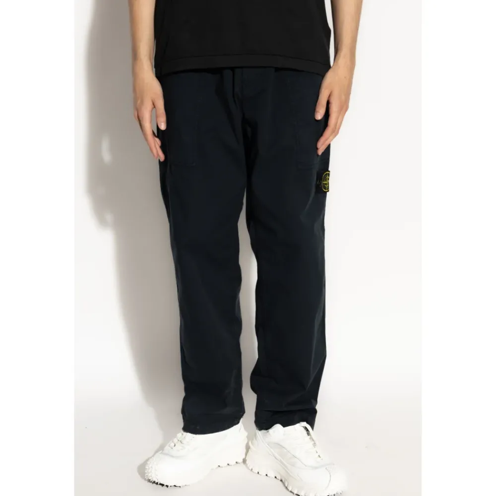 Heren Stone Island Broeken^Broek met zakken