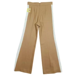 Elisabetta Franchi Broeken & Jeans^Broeken met zijstrepen en logo