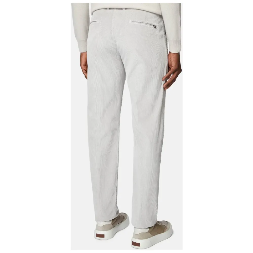 Heren Boggi Milano Broeken van stretchfluweel