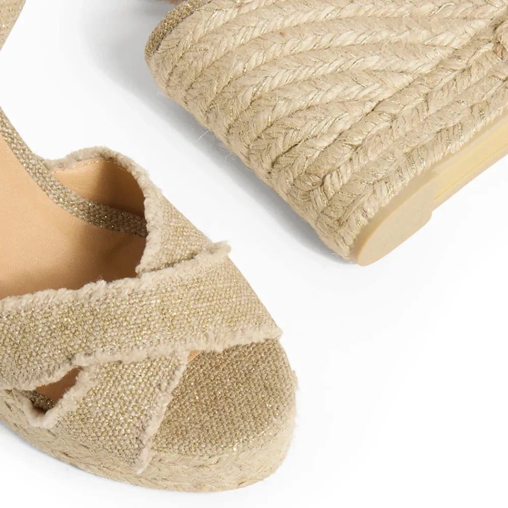 DAMES Castañer BROMELIA/8ED/032 11 cm Wedges