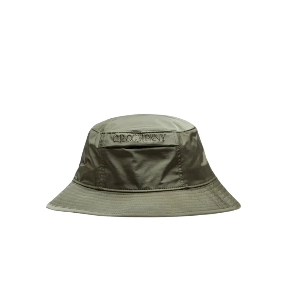 DAMES C.P. Company Hoeden|Hoeden^Bronze Green Bucket Hat