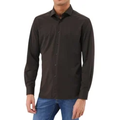 Heren Xacus Overhemden^Active Tailor Fit Overhemd