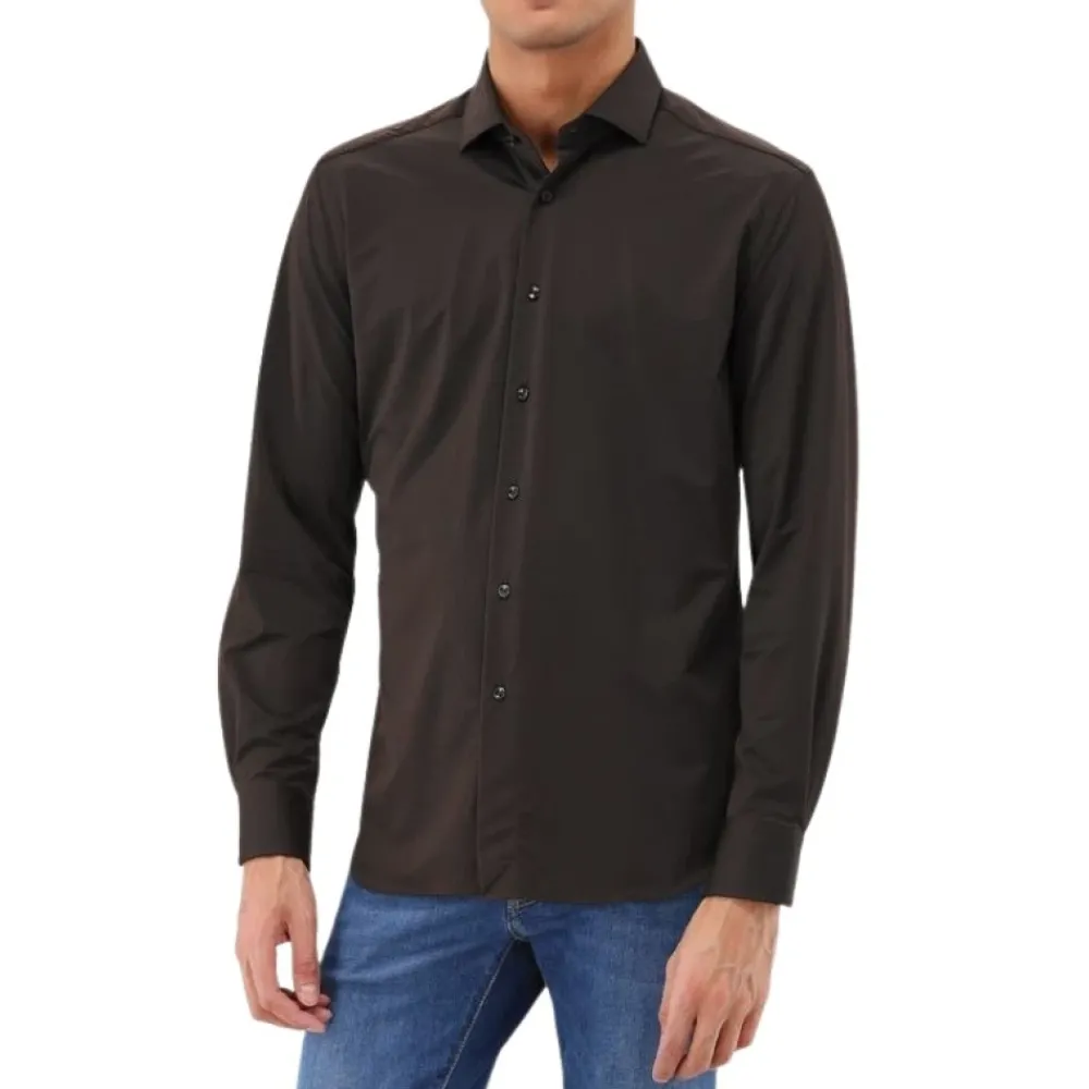Heren Xacus Overhemden^Active Tailor Fit Overhemd