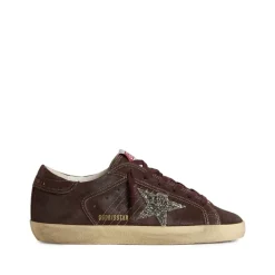 DAMES Golden Goose Sneakers^Leren Glitter Ster Sneakers