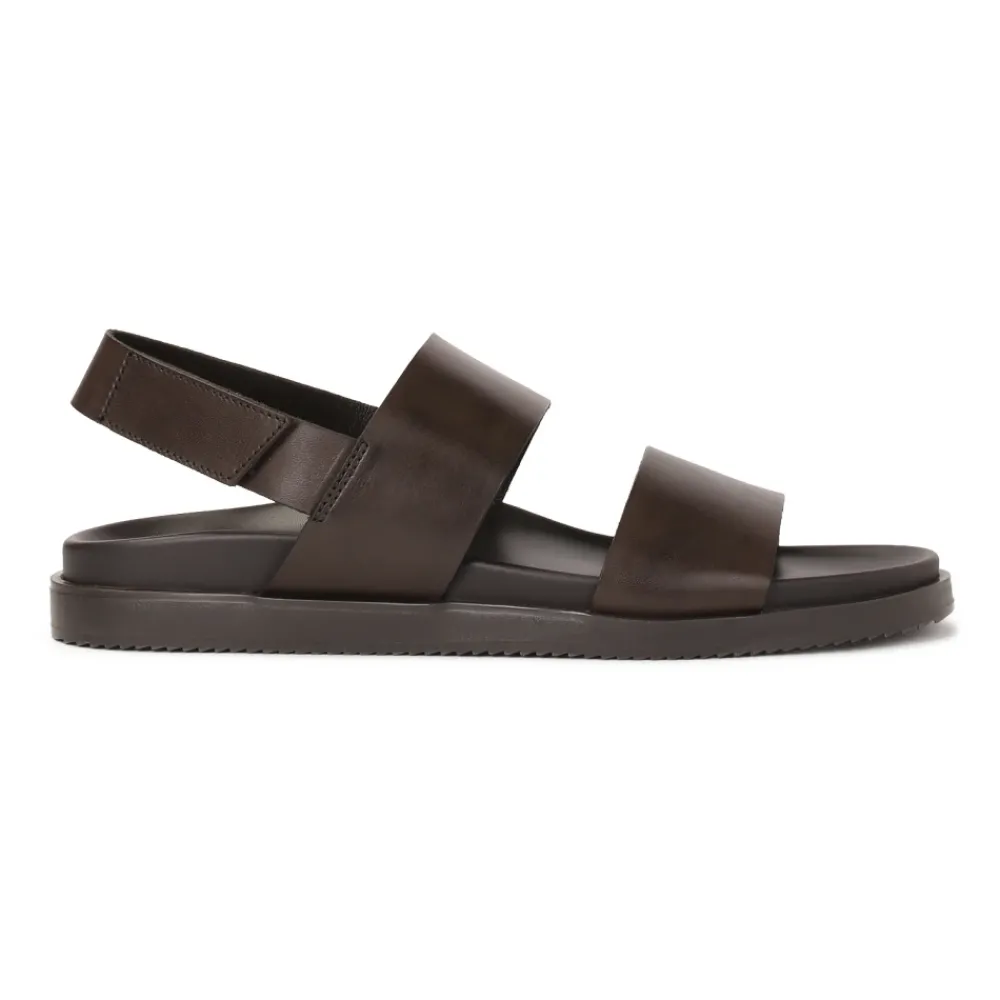 Heren Kazar leren herensandalen