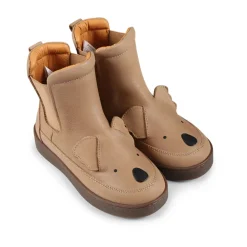 Donsje Laarzen^Leren Koala Enkellaarzen