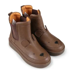 Donsje Laarzen^Leren Koala Enkellaarzen