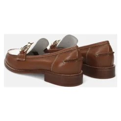DAMES CALPIERRE Loafers^Leren Mocassin Horsebit Schoen
