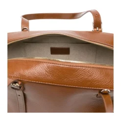 DAMES A.P.C. Handtassen^leren schoudertas met gespsdetail