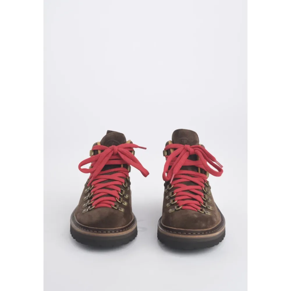 Fracap Outdoorschoenen^Leren Veterschoenen