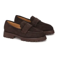 DAMES Kazar Loafers^suède instap halfschoenen