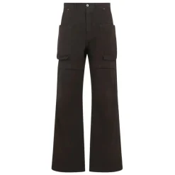 Heren Rick Owens Broeken^e Canvas Jeans met Ritssluiting