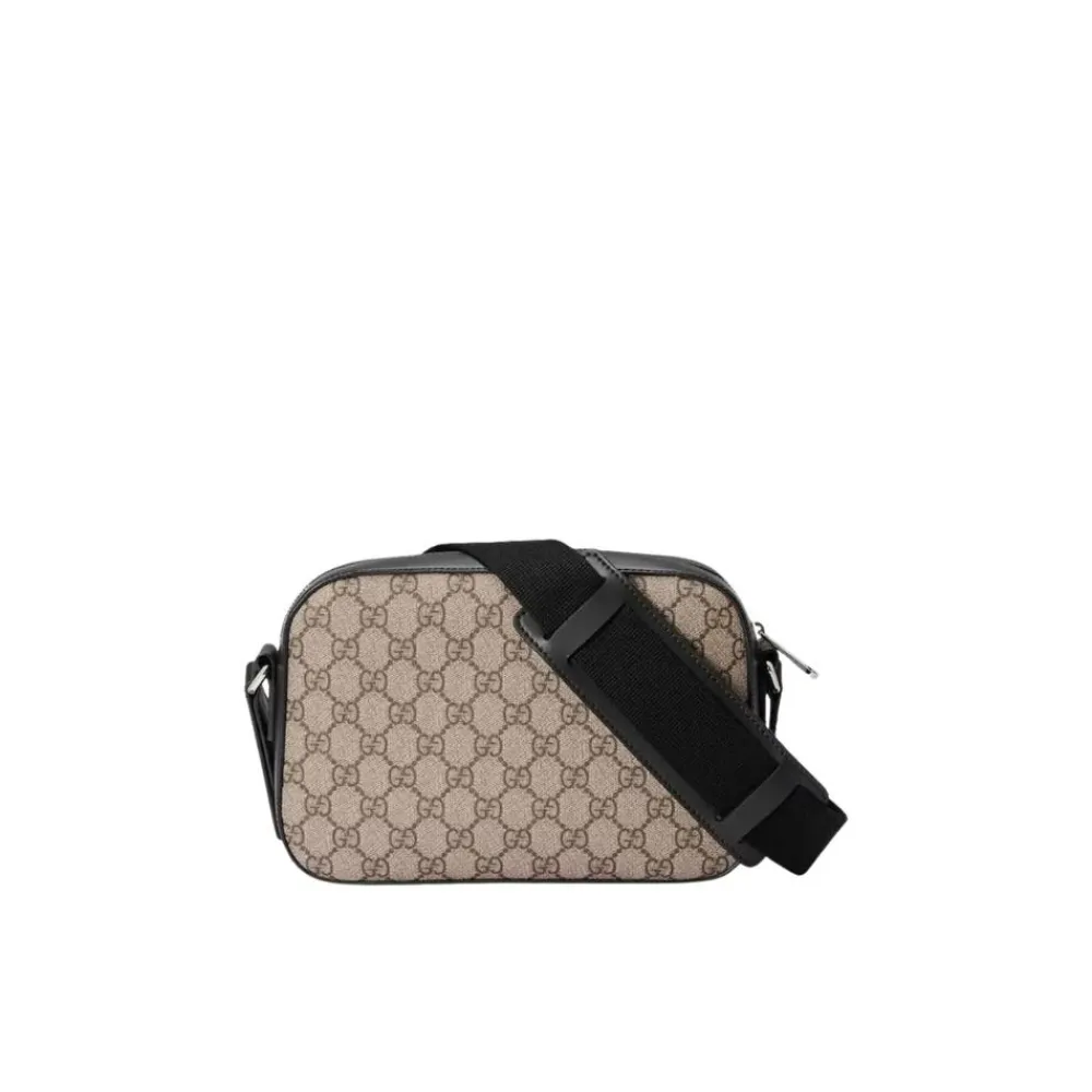Heren Gucci Tassen^e Canvas Messenger Tas