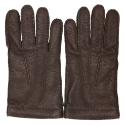 Heren Restelli Guanti Handschoenen^e Cashmere Gevoerde Pecari Handschoenen