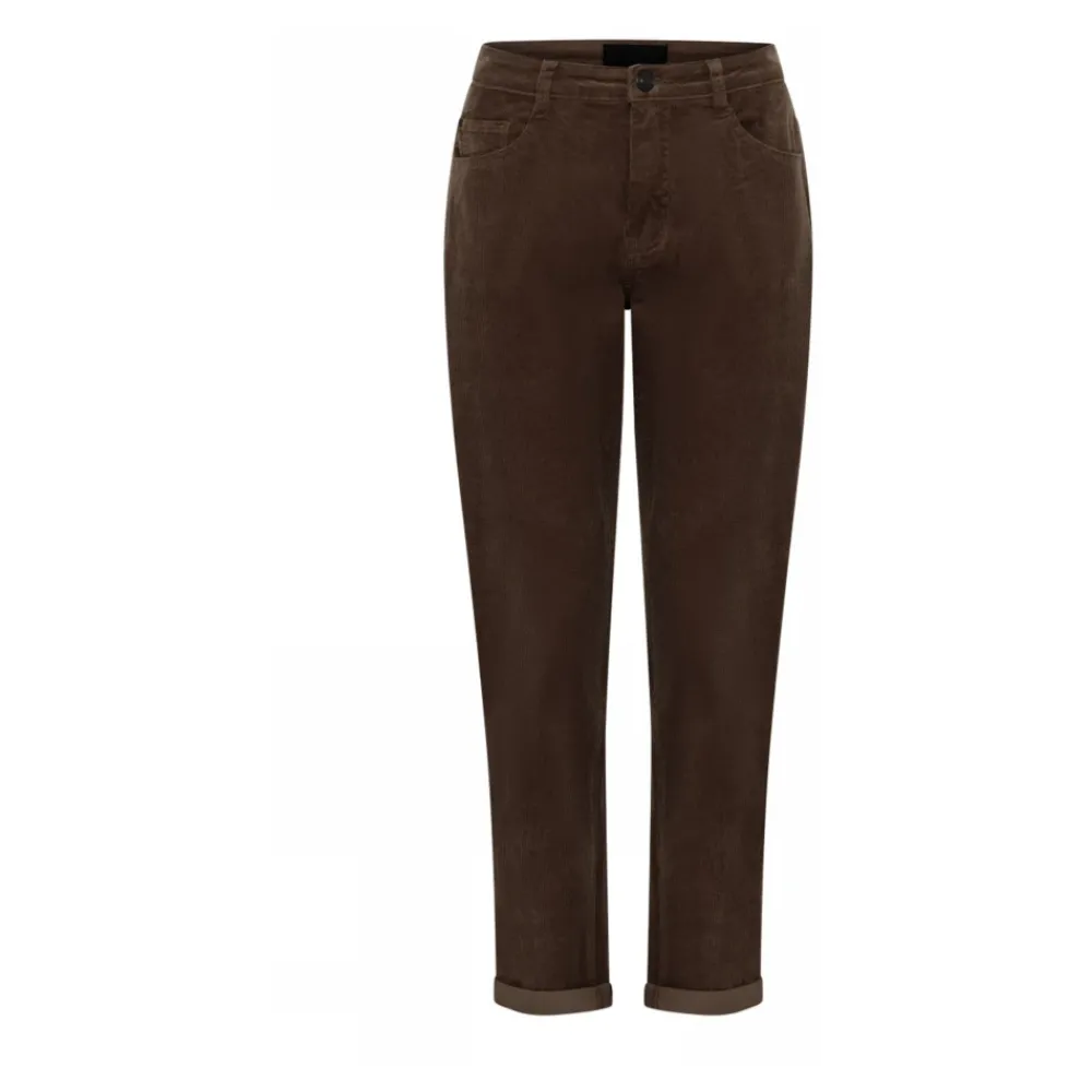 DAMES C.Ro Broeken^e Corduroy Broek Klassieke Stijl